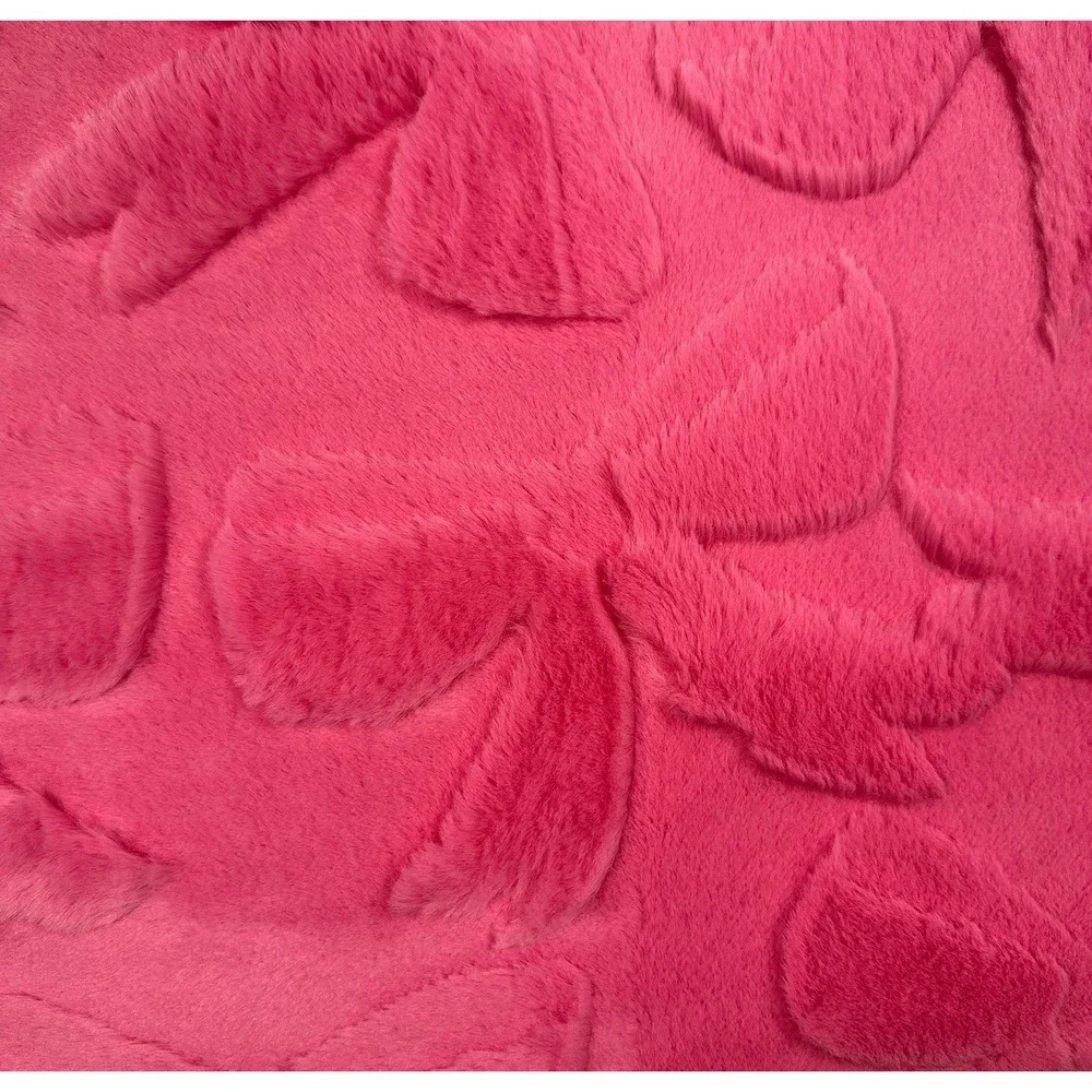 Juicy Couture Pink Bow Memory Foam Bath Rug Set 2 Pc Plush Soft 20x30